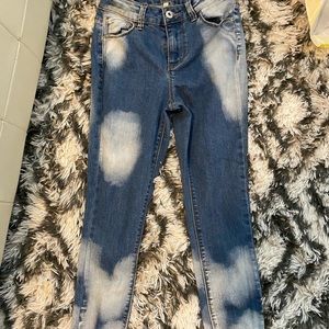 TRUE CRAFT BLEACH DESIGN JEANS!